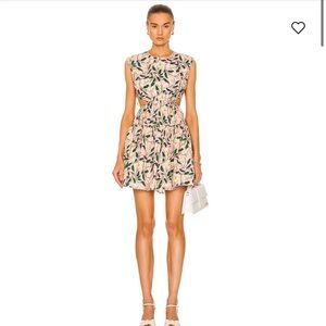 Floral Print Sleeveless Dress